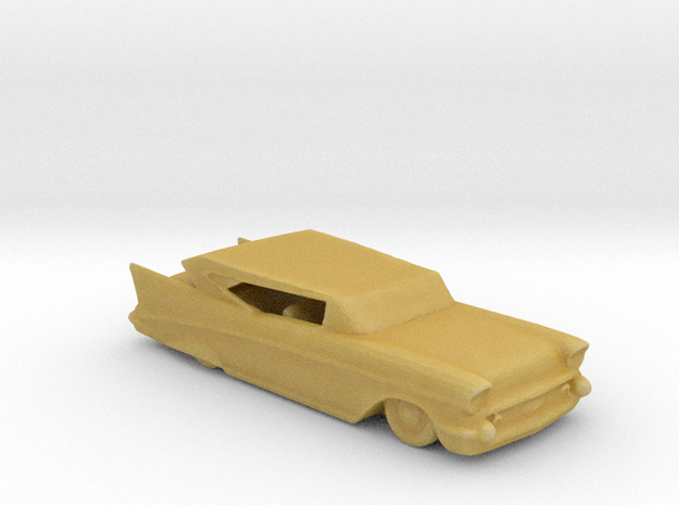 1957 Custom Chevy 1:160 scale. in Tan Fine Detail Plastic