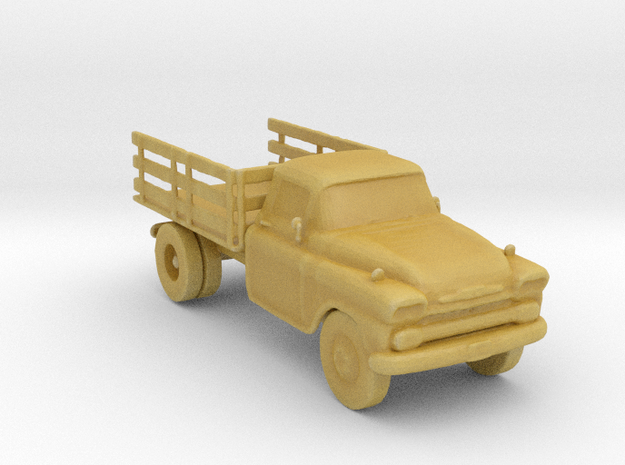 1958 Chevy Stake 1:160 scale in Tan Fine Detail Plastic