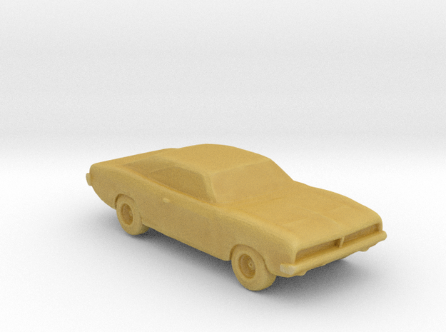 DOH 1970 Dodge Charger 1:160 scale in Tan Fine Detail Plastic