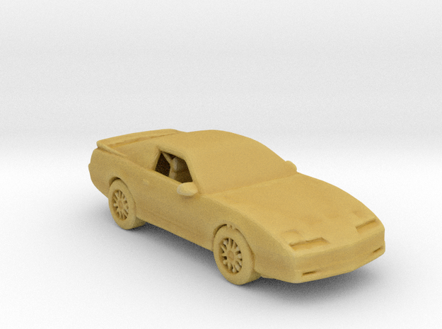 FG 1984 Pontiac Firebird 1:160 scale in Tan Fine Detail Plastic