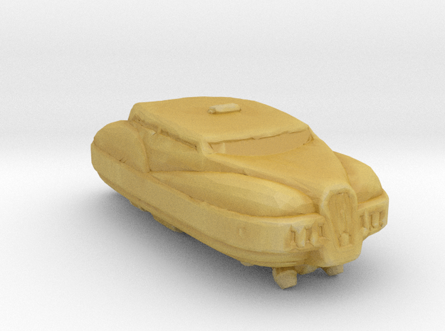 FE Korben Taxi 1:160 scale in Tan Fine Detail Plastic