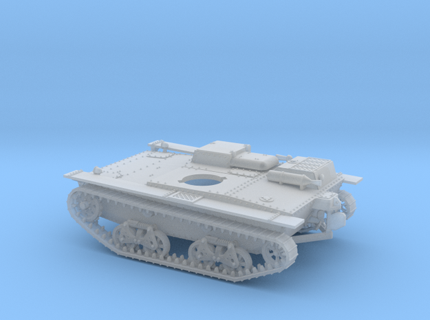 1/72nd (20 mm) scale T-38T tank in Clear Ultra Fine Detail Plastic
