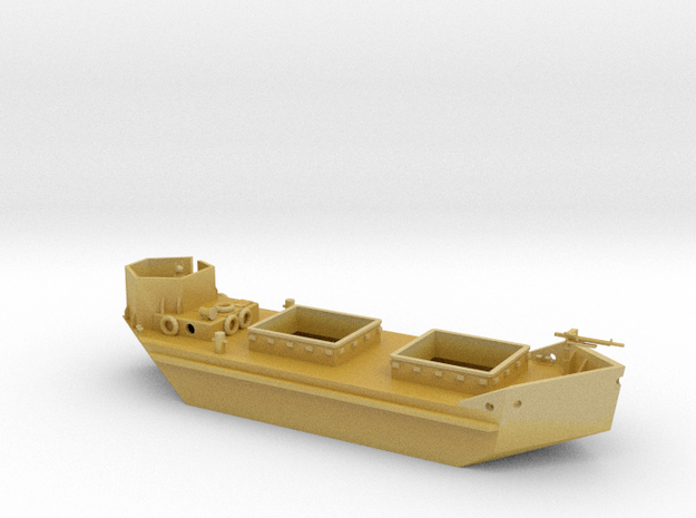 1/144th scale Ladoga Tender, armoured in Tan Fine Detail Plastic