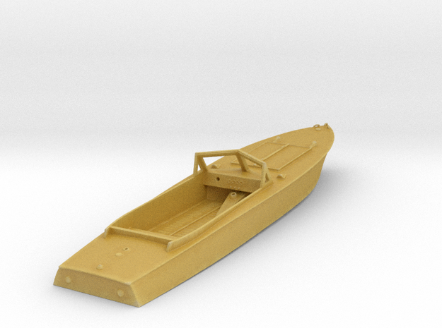 1/100th (15 mm) PG-117 motor boat in Tan Fine Detail Plastic