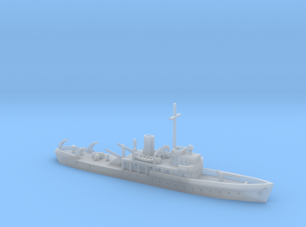 1/700th scale HNoMS Otra in Clear Ultra Fine Detail Plastic
