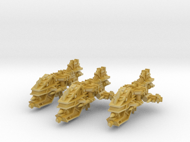 Ravager Missile Destroyers (3) in Tan Fine Detail Plastic