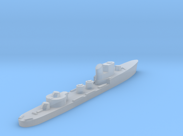Italian Sagittario torpedo boat 1:3000 WW2 in Clear Ultra Fine Detail Plastic