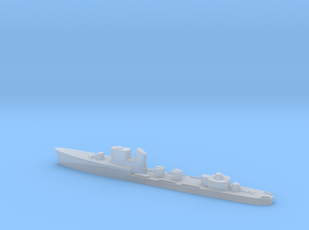Italian Lira torpedo boat 1:3000 WW2 in Clear Ultra Fine Detail Plastic