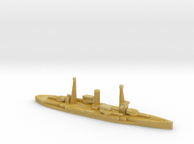 Spanish España battleship 1920 1:2400 in Tan Fine Detail Plastic