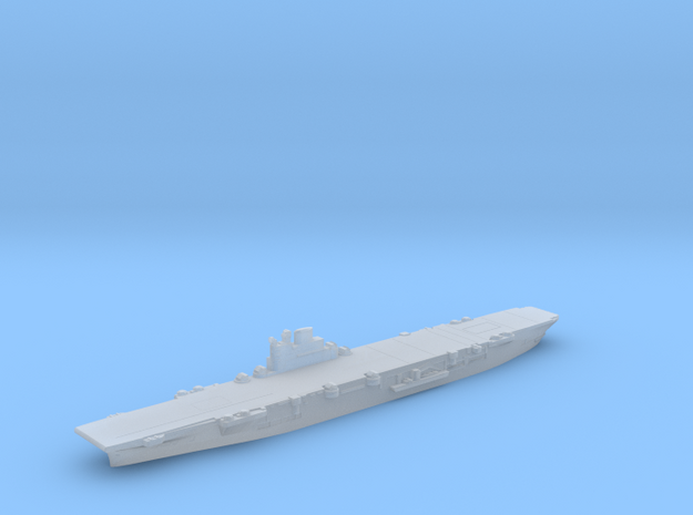 HMS Indomitable carrier 1945 1:2400 in Clear Ultra Fine Detail Plastic