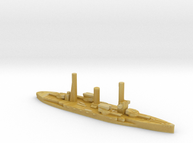 Spanish España battleship 1920 1:5000 in Tan Fine Detail Plastic