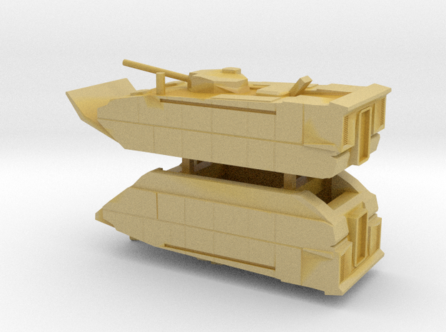 6mm (1:285) Expeditionary Fighting Vehicle in Tan Fine Detail Plastic
