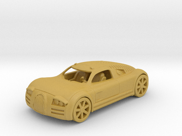 Audi Rosemeyer   1:87 HO in Tan Fine Detail Plastic