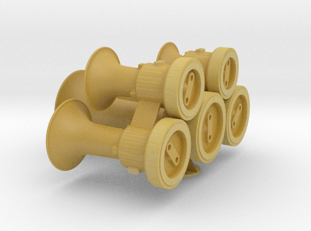 Nathan M5 Horn - 1:8 in Tan Fine Detail Plastic