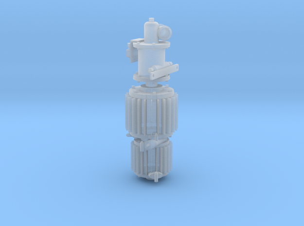 Compresseur 3D Westinghouse Ech 1/43.5 O in Clear Ultra Fine Detail Plastic