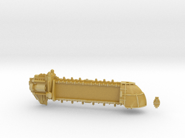Heavy Freighter Trojan in Tan Fine Detail Plastic