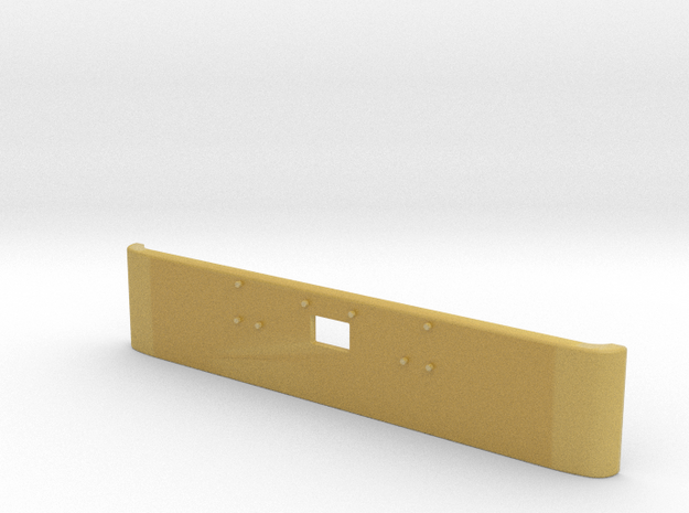 1/24 Peterbilt 379 Front Bumper for italeri kit in Tan Fine Detail Plastic: 1:24