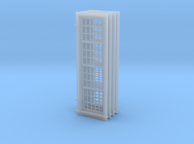 1-64 Roundhouse Window in Clear Ultra Fine Detail Plastic