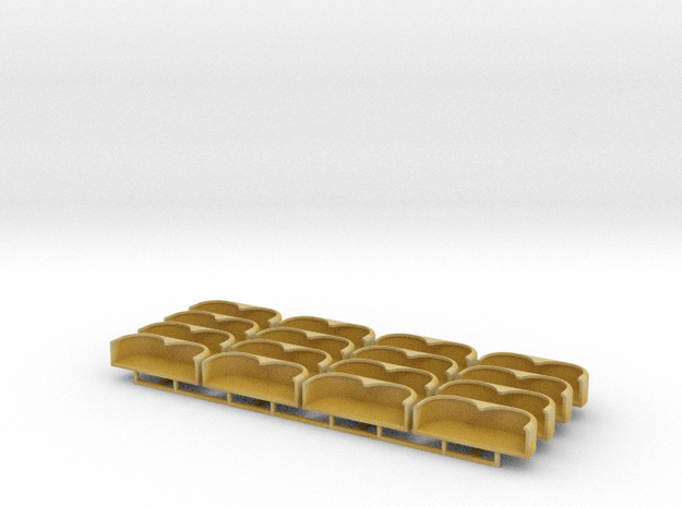 2-Axle Fender 8 Pairs in Tan Fine Detail Plastic