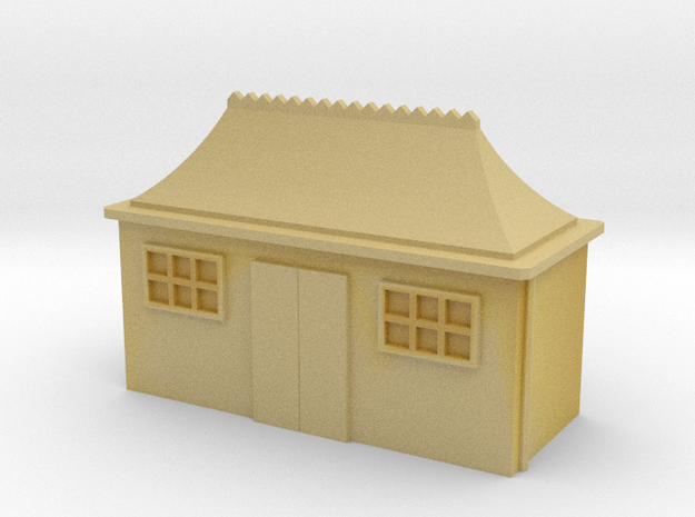 (1:450) GWR Pagoda Waiting Room in Tan Fine Detail Plastic