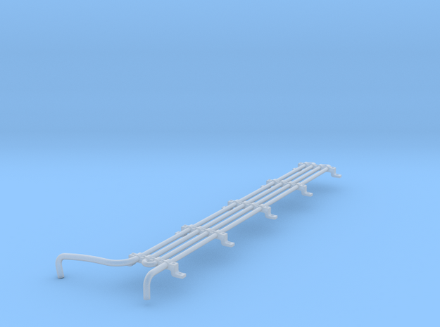 F Unit Cooling Coil HO Scale in Clear Ultra Fine Detail Plastic