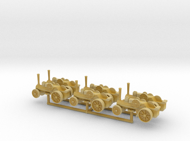 (1:450) Traction Engines in Tan Fine Detail Plastic