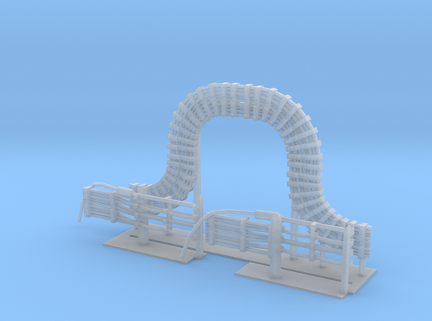 LUcable arch in Clear Ultra Fine Detail Plastic