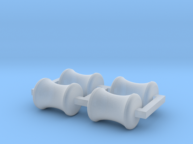concave spacer set in Clear Ultra Fine Detail Plastic
