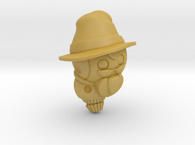 Wizardbot v1.0 in Tan Fine Detail Plastic