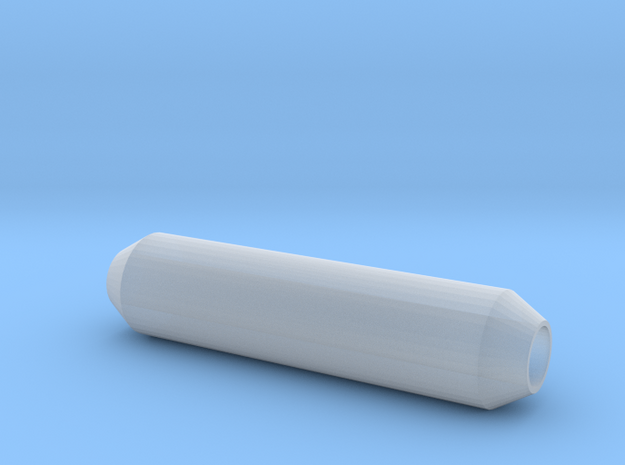 twister3_bobbin-spacer in Clear Ultra Fine Detail Plastic