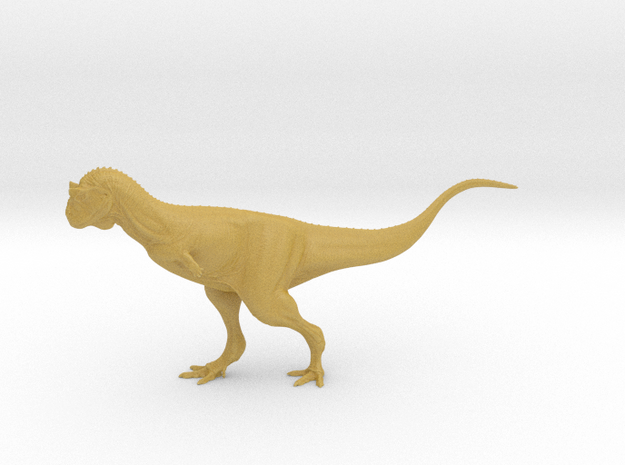 Carnotaurus sastrei - 1/72 Scale in Tan Fine Detail Plastic