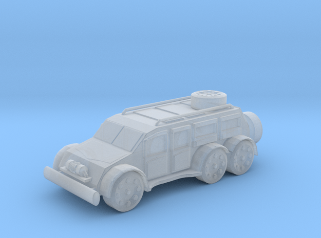Armour Car in Clear Ultra Fine Detail Plastic