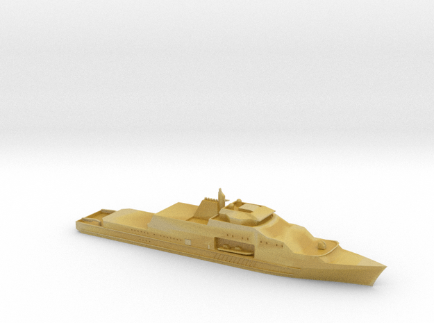 JAN MAYEN COASTGUARD PATROL VESSEL in Tan Fine Detail Plastic