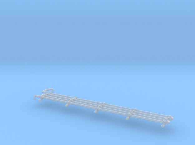 EMD F Unit Cooling Coils - O Scale in Clear Ultra Fine Detail Plastic