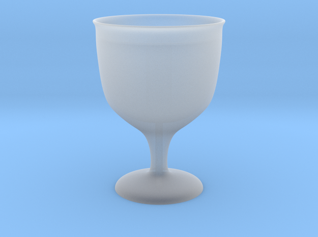 SAMAN PYTHAGOREAN CUP in Clear Ultra Fine Detail Plastic