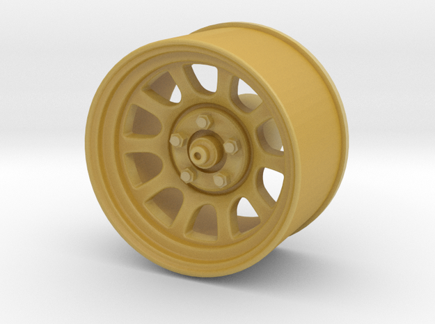 1/24 mad max fury road ford falcon FRT Wheel part in Tan Fine Detail Plastic
