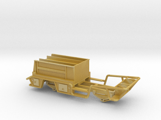 1/87 Brush Truck Body in Tan Fine Detail Plastic