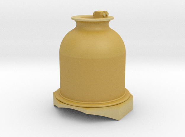 Ho Scale - Single Valve Schenectady Steam Dome  in Tan Fine Detail Plastic