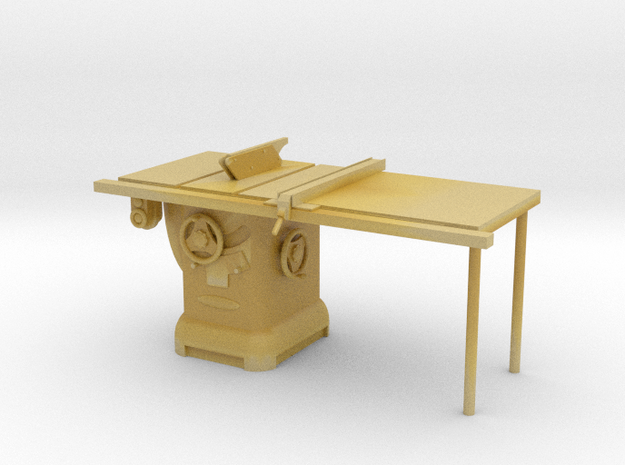 1/25 Table Saw in Tan Fine Detail Plastic
