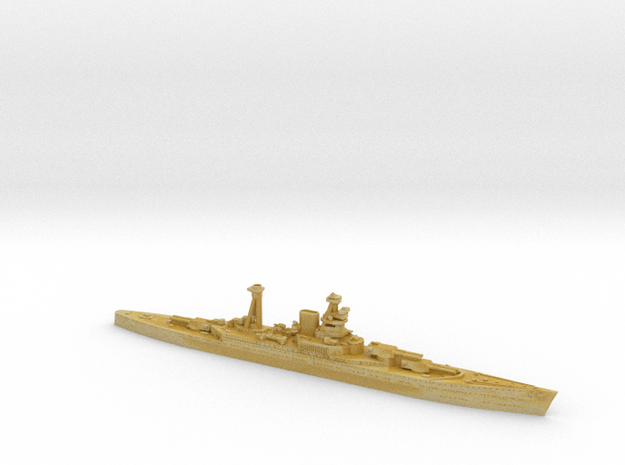 HMS Incomparable Battlecruiser  in Tan Fine Detail Plastic