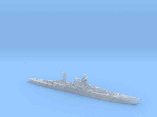 HMS Incomparable Battlecruiser  in Clear Ultra Fine Detail Plastic