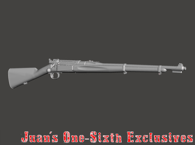 Danish Army M1889-24 Carbine in Tan Fine Detail Plastic