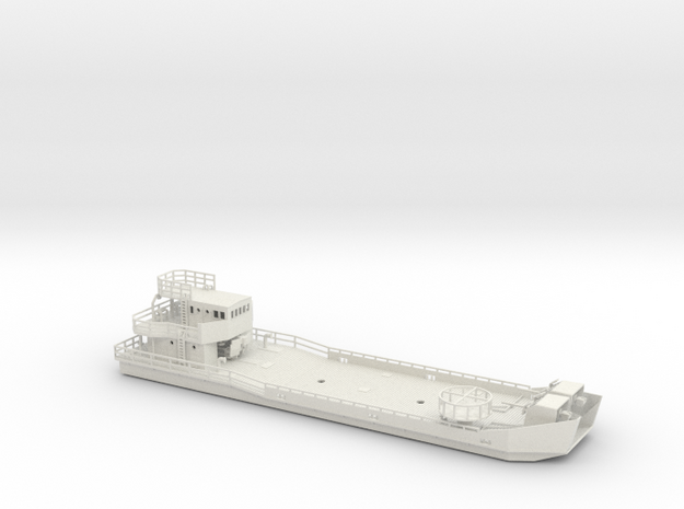 1/144 Pionierlandungsboot 43 Wehrmacht in White Natural Versatile Plastic