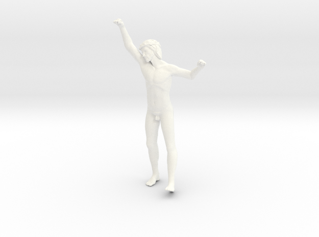 Clockwork Orange - Dancing Jesus - 4 inch in White Processed Versatile Plastic