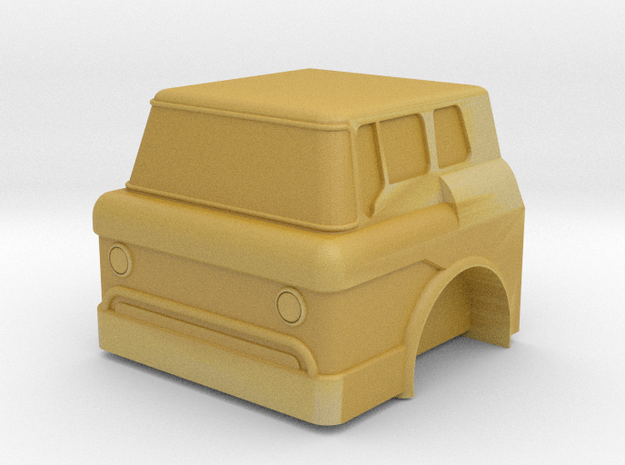 Ford C-Cab - 1:72scale in Tan Fine Detail Plastic