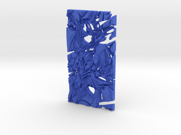 Azula Ayala Kawieshan Warriors 3D Print in Blue Processed Versatile Plastic