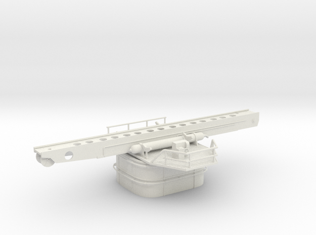 1/72 DKM Seaplane Catapult v2 in White Natural Versatile Plastic
