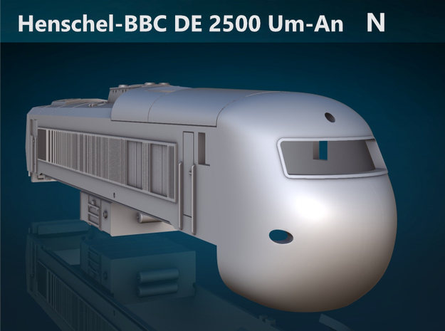 Henschel-BBC DE 2500 Um-An N [body] in Tan Fine Detail Plastic