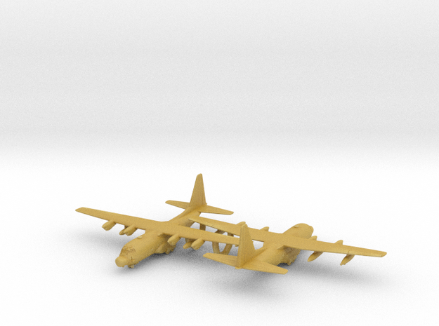 MC-130 in Tan Fine Detail Plastic: 1:700