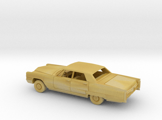 1/120 1965 Cadillac Deville Sedan Kit in Tan Fine Detail Plastic